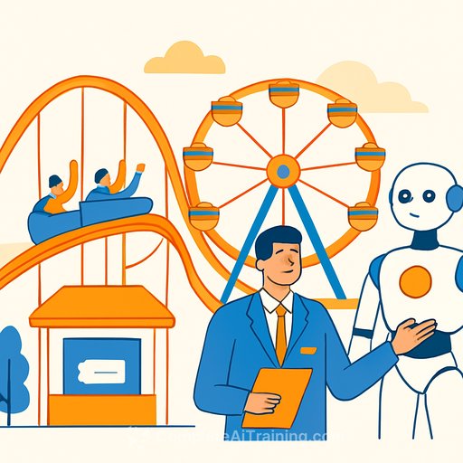 Theme park executives say smaller experiences, AI efficiency, and rising costs are reshaping the industry