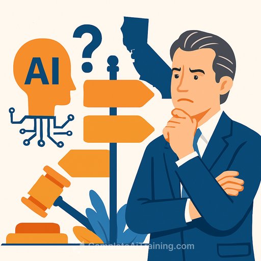 Third Delay for California's AI Right-to-Know Bill as Newsom Enters the Fray