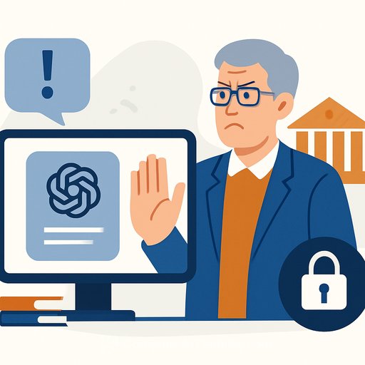 This Was Never About Pedagogy: Academia's Control Problem with ChatGPT