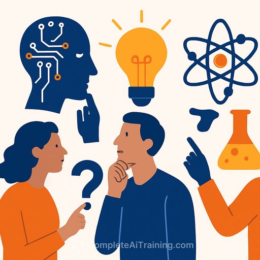 Three Questions Driving the Future of Artificial Intelligence and Scientific Discovery