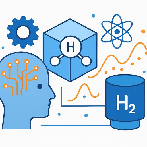 Tohoku University researchers use artificial intelligence and physics to map the physical properties of hydrogen storage materials