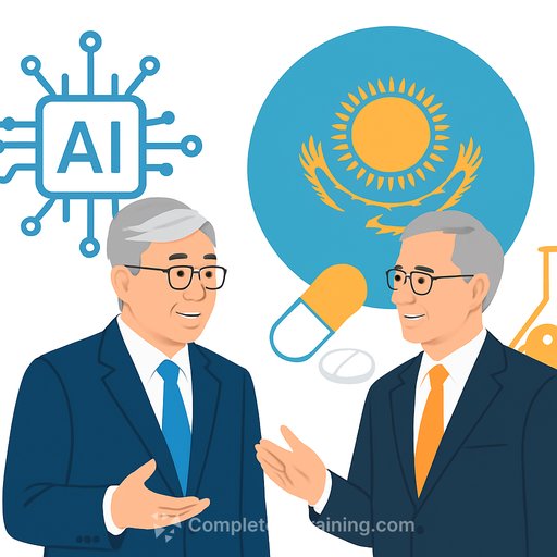 Tokayev meets WHO chief to discuss AI in healthcare and Kazakhstan's pharmaceutical milestone
