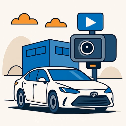 Toyota unveils video-based AI vision system at Japan test facility amid competition with China