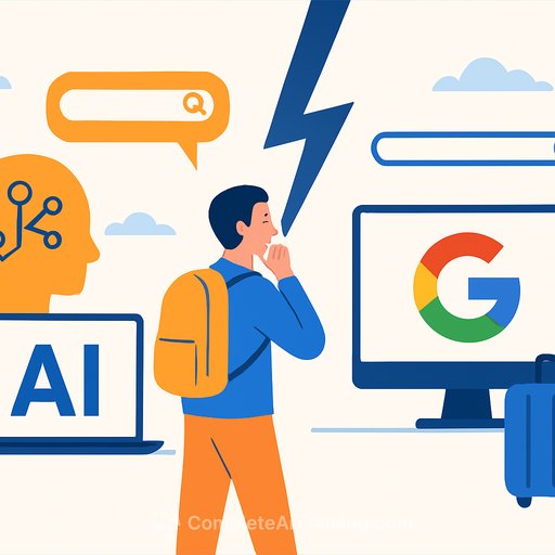 Travel marketers face a split search landscape as AI and Google serve different jobs