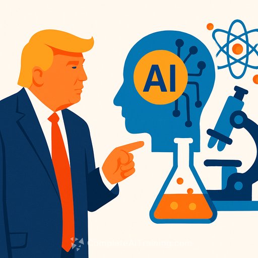 Trump Administration Pushes Artificial Intelligence to Streamline Scientific Research in Federal Agencies