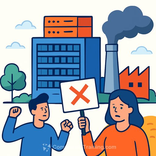 Trump administration pushes data centers on contaminated industrial sites as local opposition grows