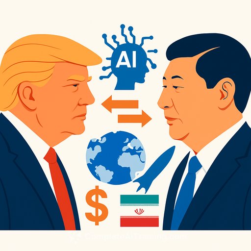 Trump and Xi see tensions flare over AI, trade and Iran but still seek stability
