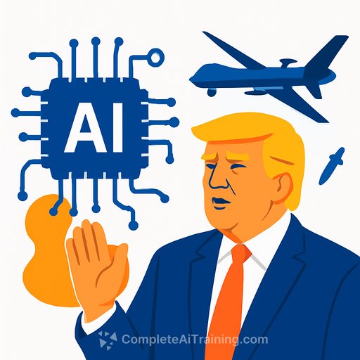 Trump orders faster AI adoption for national security and updates autonomous weapons guidance