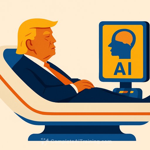 Trump Posts Bizarre AI Med Bed Video, Then Deletes It