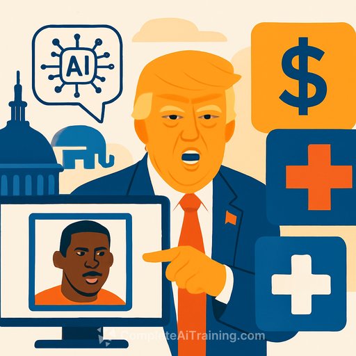Trump Posts Racist AI Video as GOP Pushes Shutdown and Healthcare Cuts