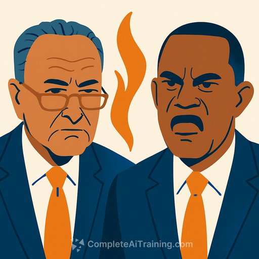 Trump posts racist, vulgar AI deepfake of Schumer and Jeffries amid shutdown standoff