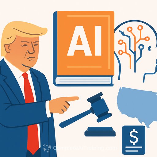 Trump pushes single federal AI rulebook, threatening lawsuits and funding cuts for states with AI laws