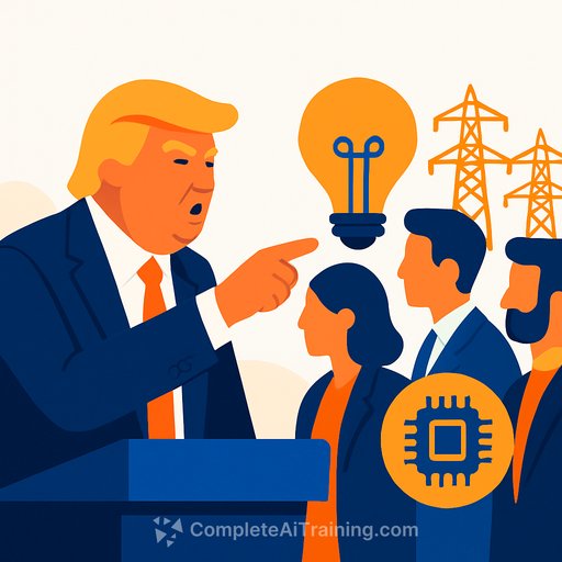Trump Rallies Tech and Energy Leaders for $90 Billion AI and Data Center Surge Amid Power Grid Strain