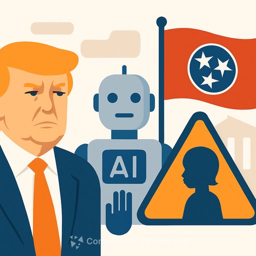 Trump’s AI Bill Threatens Tennessee’s Protections Against Deepfakes and Child Exploitation