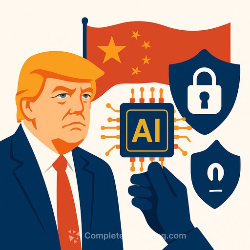Trump’s AI Chip Deal with China Raises Legal and National Security Alarms