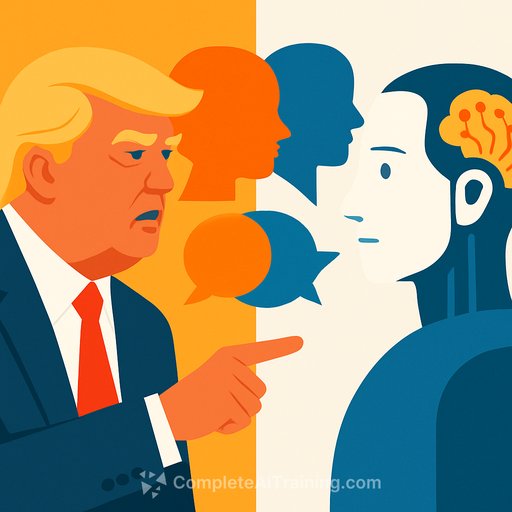 Trump’s Executive Order on AI Bias Sparks Debate Over ‘Woke AI’ and Free Speech