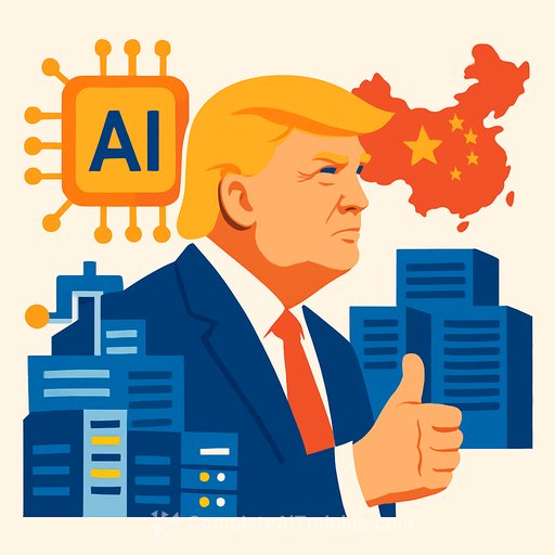 Trump Supercharges AI Exports and Data Center Boom to Outpace China