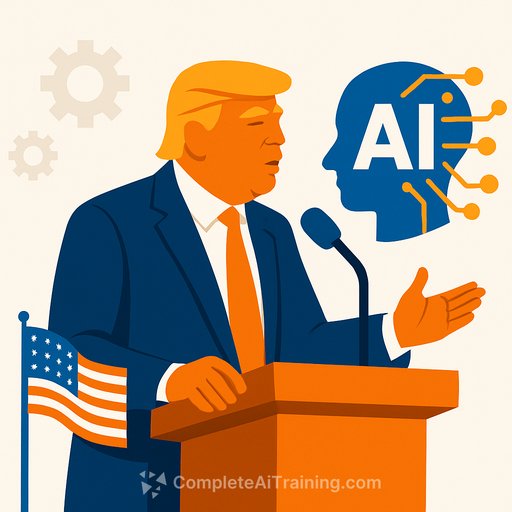 Trump to Outline America’s Vision for AI Leadership at 