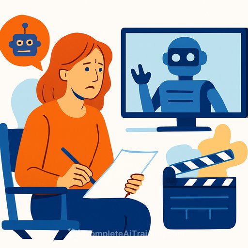 TV writers bring their AI fears to the screen in "Hacks," "The Comeback" and more