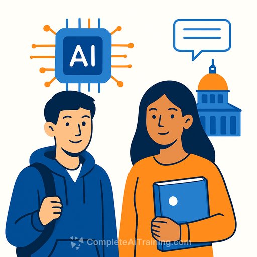 Two Stratford students selected to help write national K-12 AI policy at Boston summit