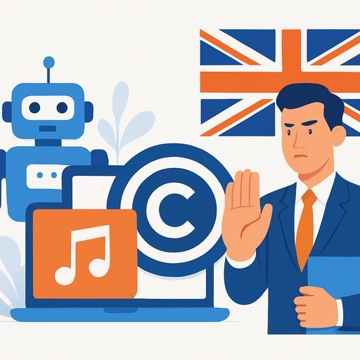 U.K. government drops plan to let AI firms use copyrighted music without permission