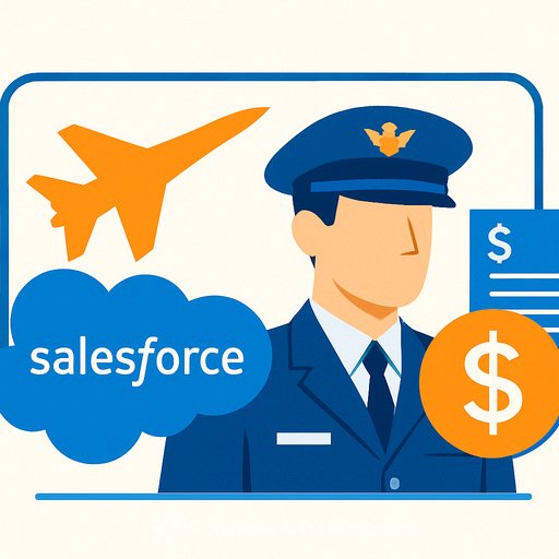 U.S. Air Force signs $72 million Salesforce deal to consolidate operations onto single platform