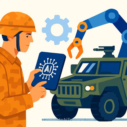U.S. Army tests AI tool for maintenance and repairs