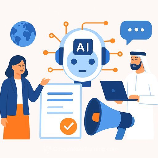UAE launches government media guidelines with focus on AI-driven content and crisis communication