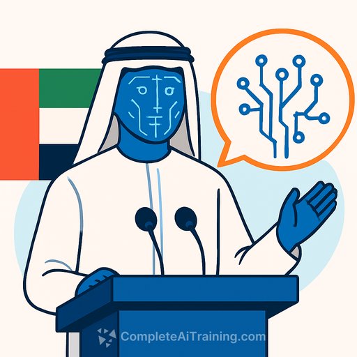 UAE presidential court launches AI spokesperson Zayed