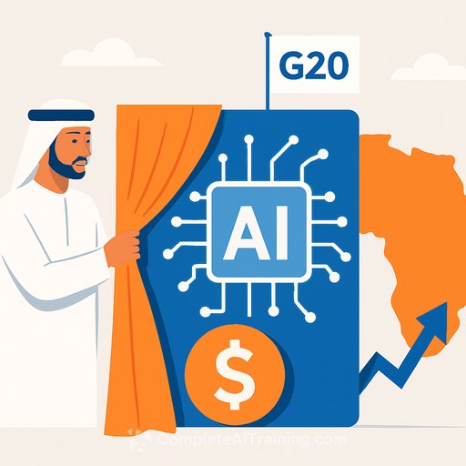 UAE Unveils $1B AI for Development at G20 to Accelerate Africa's Growth