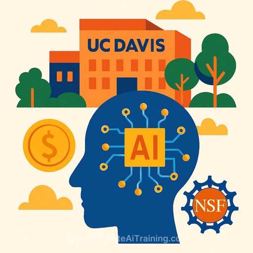 UC Davis Receives $5 Million NSF Grant to Lead National AI Institutes Hub