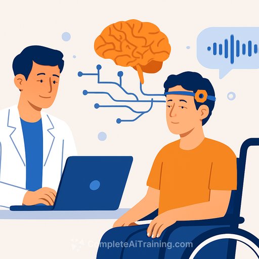 UC Davis researcher develops AI brain interface to restore speech for paralyzed patient