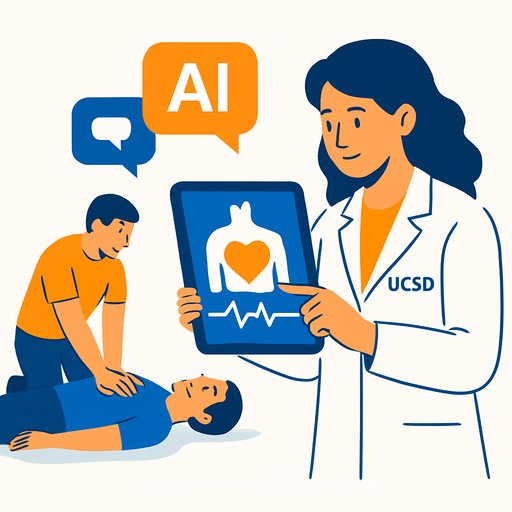 UC San Diego researchers launch AI tool that coaches bystanders through CPR in real time