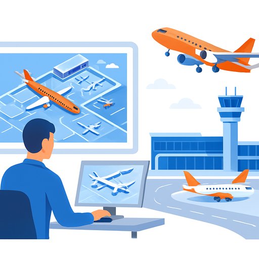 UF researchers use digital twin simulations to improve airport efficiency and resilience