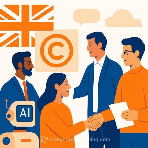 UK Brings Creative and AI Leaders Together to Shape Copyright Solutions