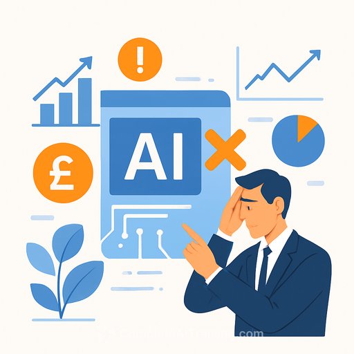 UK finance leaders cite inaccurate AI outputs as biggest barrier to adoption, Bloomberg survey finds