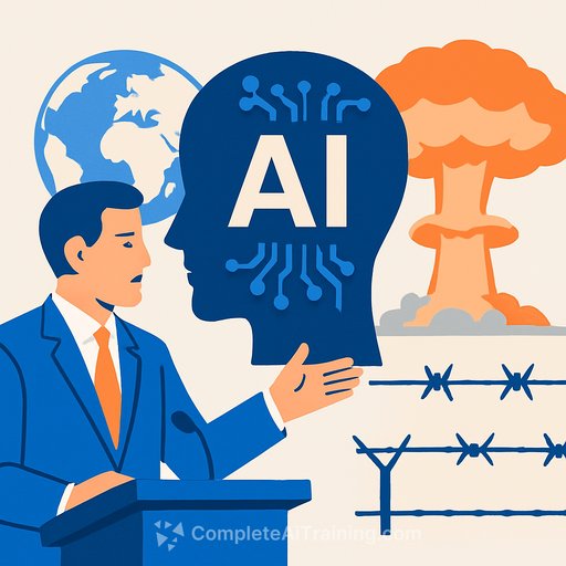 UK foreign secretary compares AI threat to Hiroshima, calls for binding international guardrails