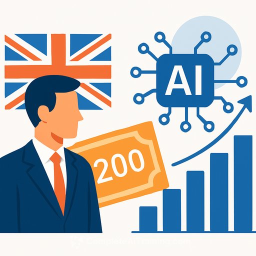 UK government launches £200m package to accelerate AI adoption across the economy