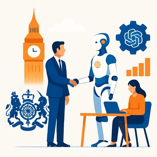UK Partners With OpenAI to Boost Public Sector Productivity and AI Innovation