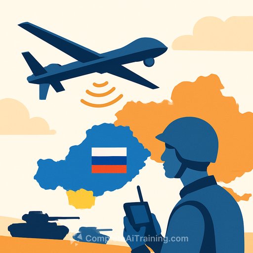 Ukraine shares battlefield drone footage to train AI and outpace Russia