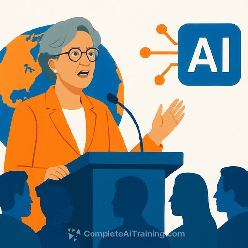 UN climate chief tells tech titans to show AI benefits outweigh soaring costs