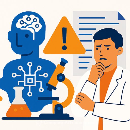 Unchecked AI Use in Research Could Threaten Scientific Integrity, Experts Warn
