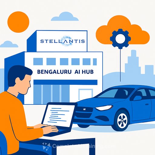 Under Two Years to Launch: Inside Stellantis' Bengaluru AI Hub Behind Faster Builds and a Smarter Cara