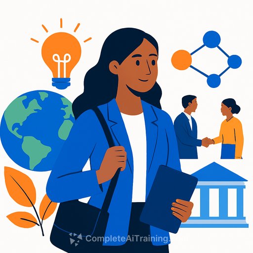 UNE sustainability fellowship helps recent graduate expand career goals and network