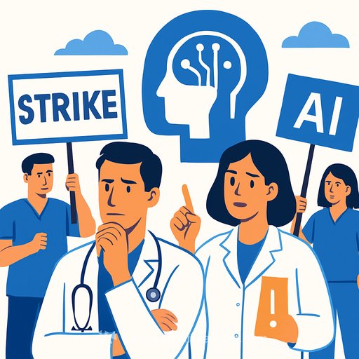 Unionized Allina Health doctors raise alarm over AI use in diagnoses as strike continues