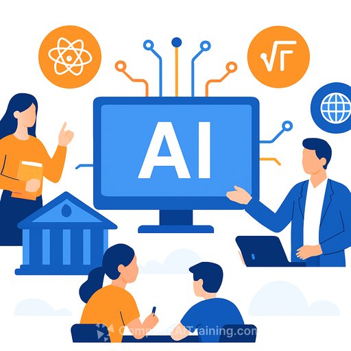 Universities integrate AI across academic disciplines to prepare graduates for the workforce