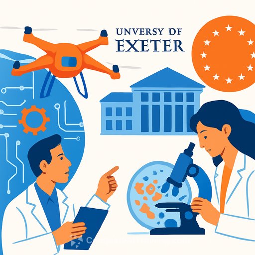 University of Exeter researchers receive European Research Council grants for military AI and microbiome research