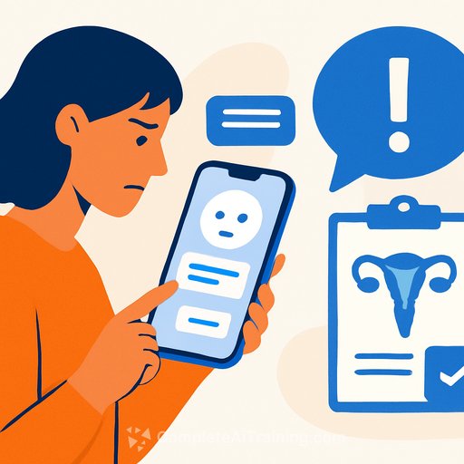 University of Surrey study finds pushy AI chatbots deter patients from booking cervical screening appointments