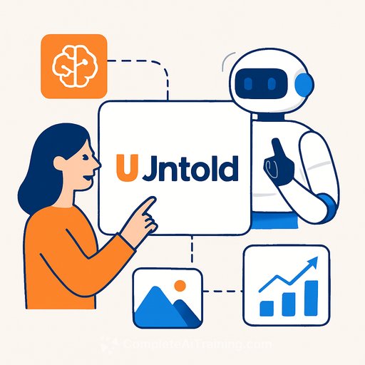 Untold rebrand leans on AI illustration system despite gen AI clichés