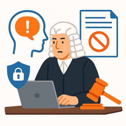 Updated AI guidance for judges warns of hallucinations, fake citations, and privacy risks